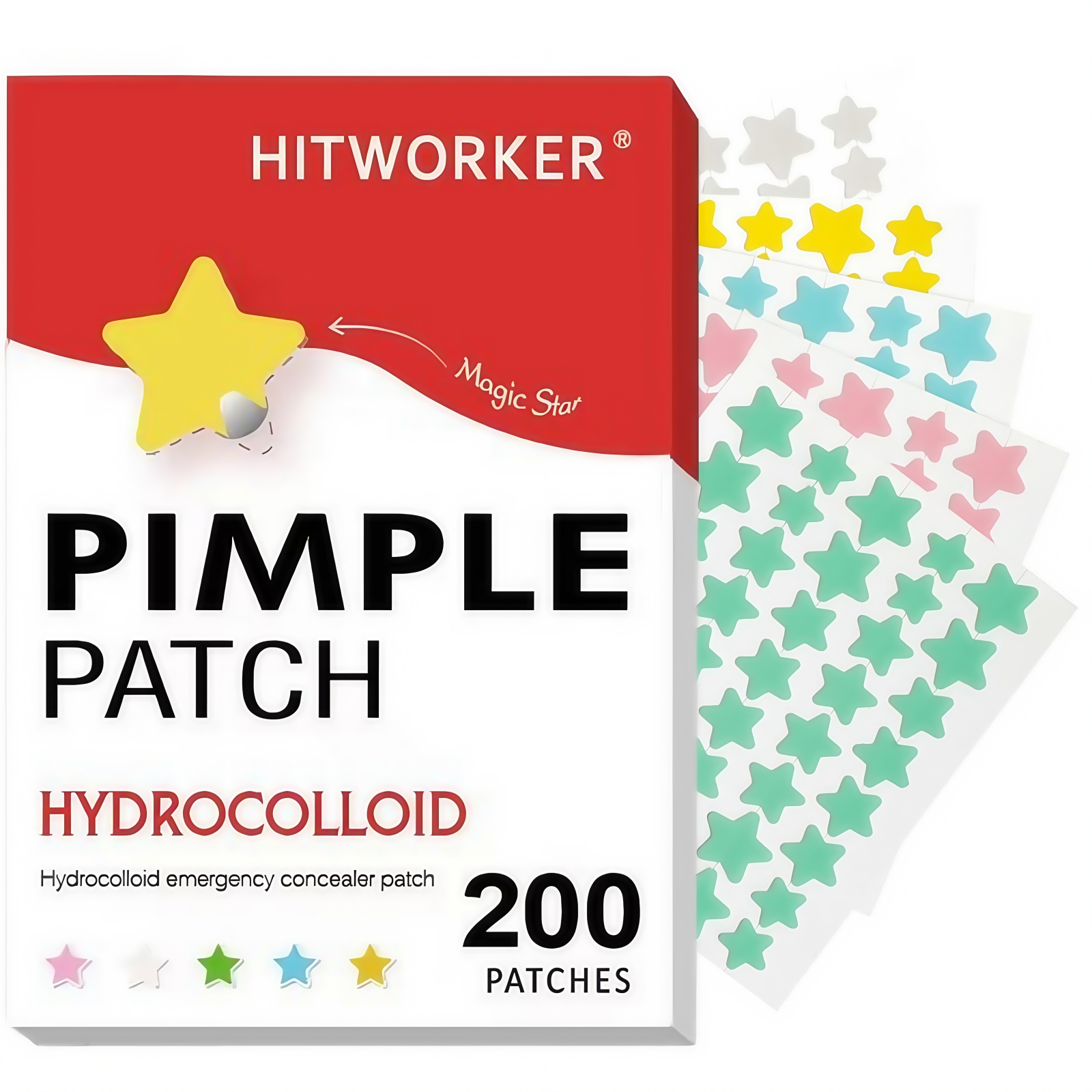Skincare Acne - Parche hidrocoloide para el acné, esencia