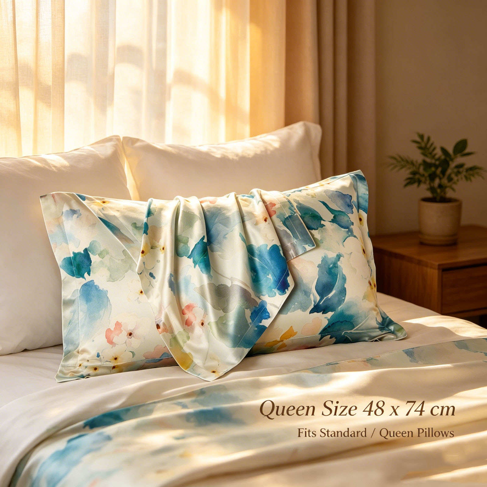 Funda de almohada de seda de m - Skincare Queen reseña y precio