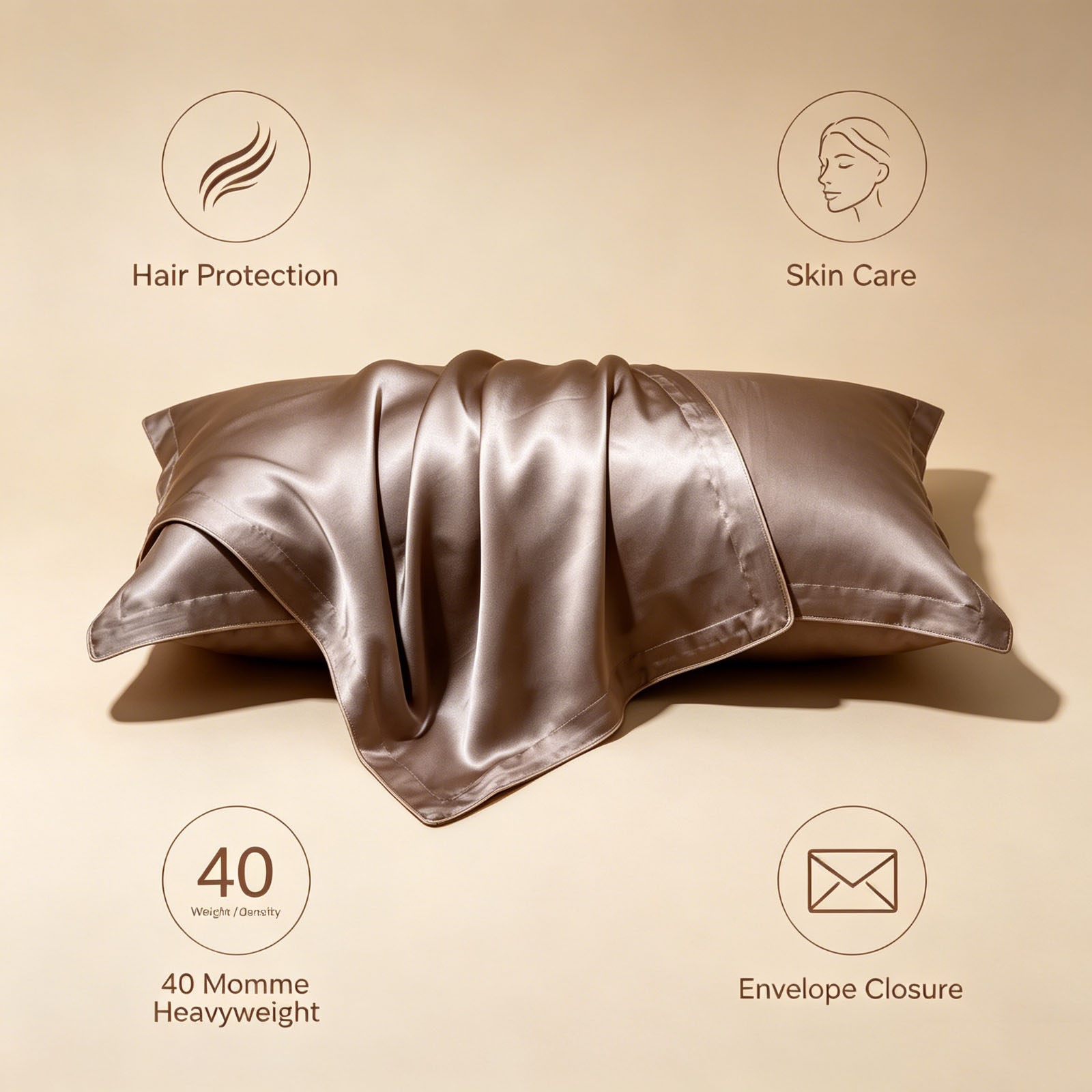 Juego de 2 fundas de almohada  - Skincare Queen reseña y precio