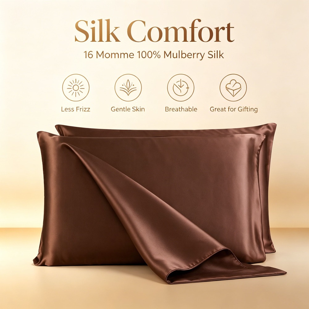 Funda de almohada de seda de m - Skincare Queen reseña y precio