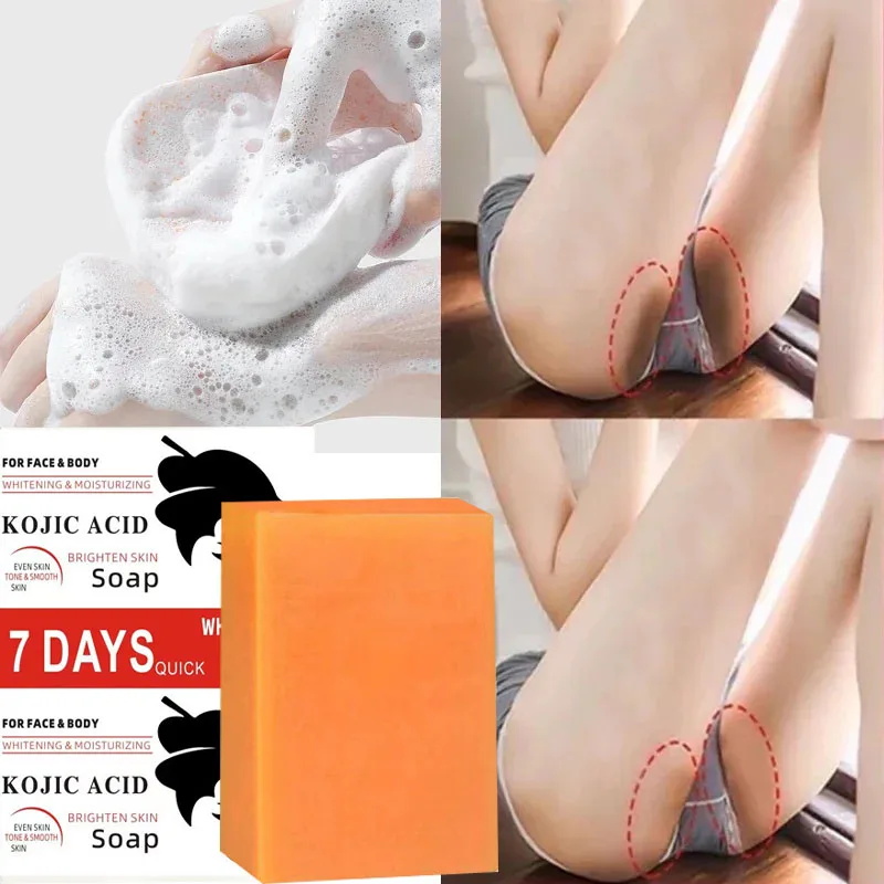 Jabón Blanqueador Corporal con - Kojic Acid Soap reseña y precio
