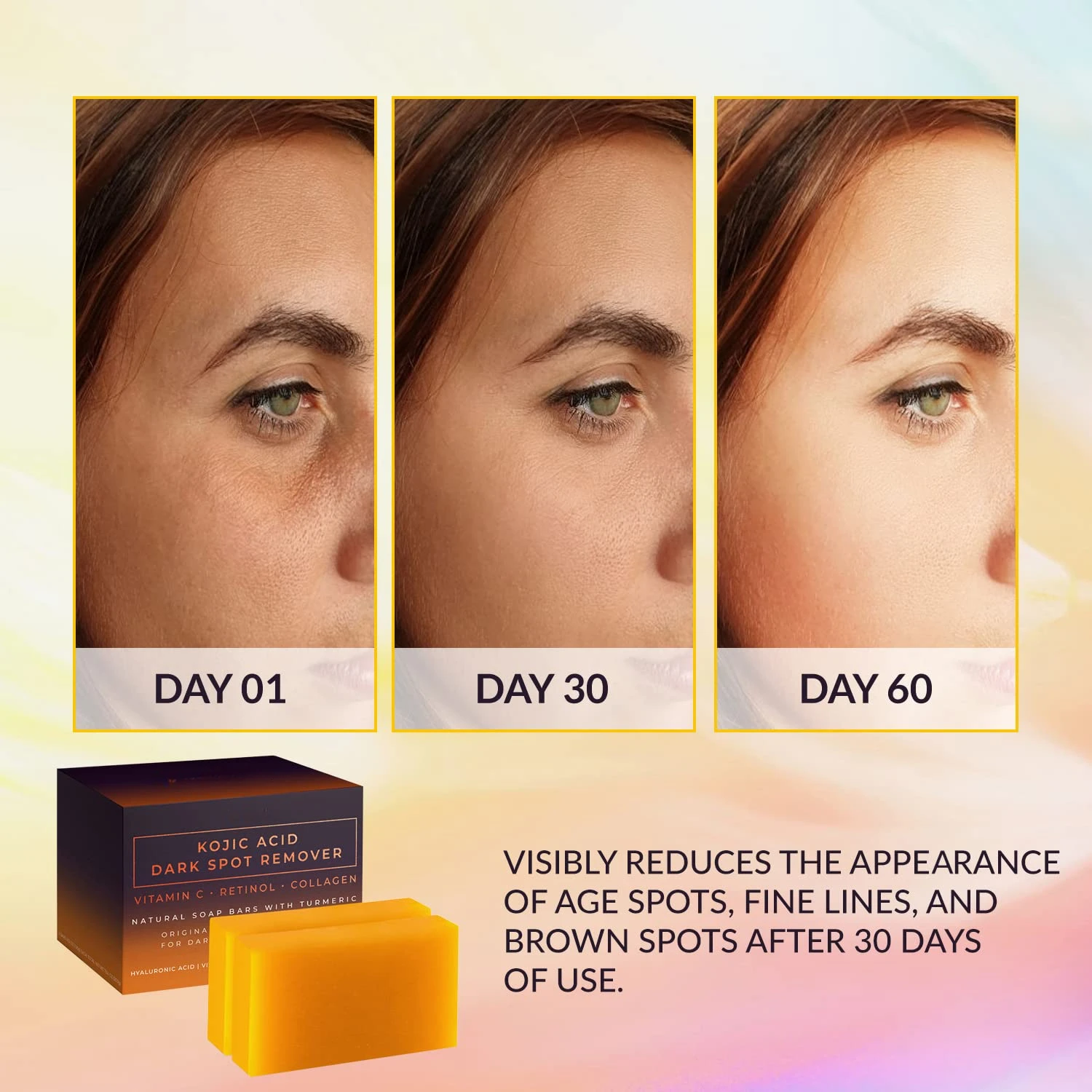 Removedor de manchas oscuras d - Kojic Acid Soap reseña y precio
