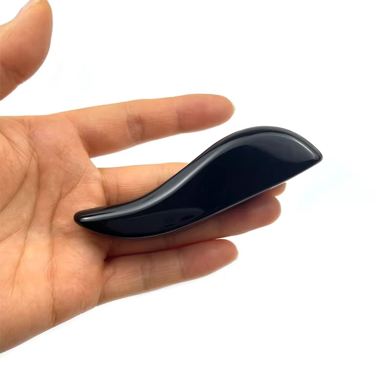 Herramienta Gua Sha de Obsidia - Skincare Queen reseña y precio