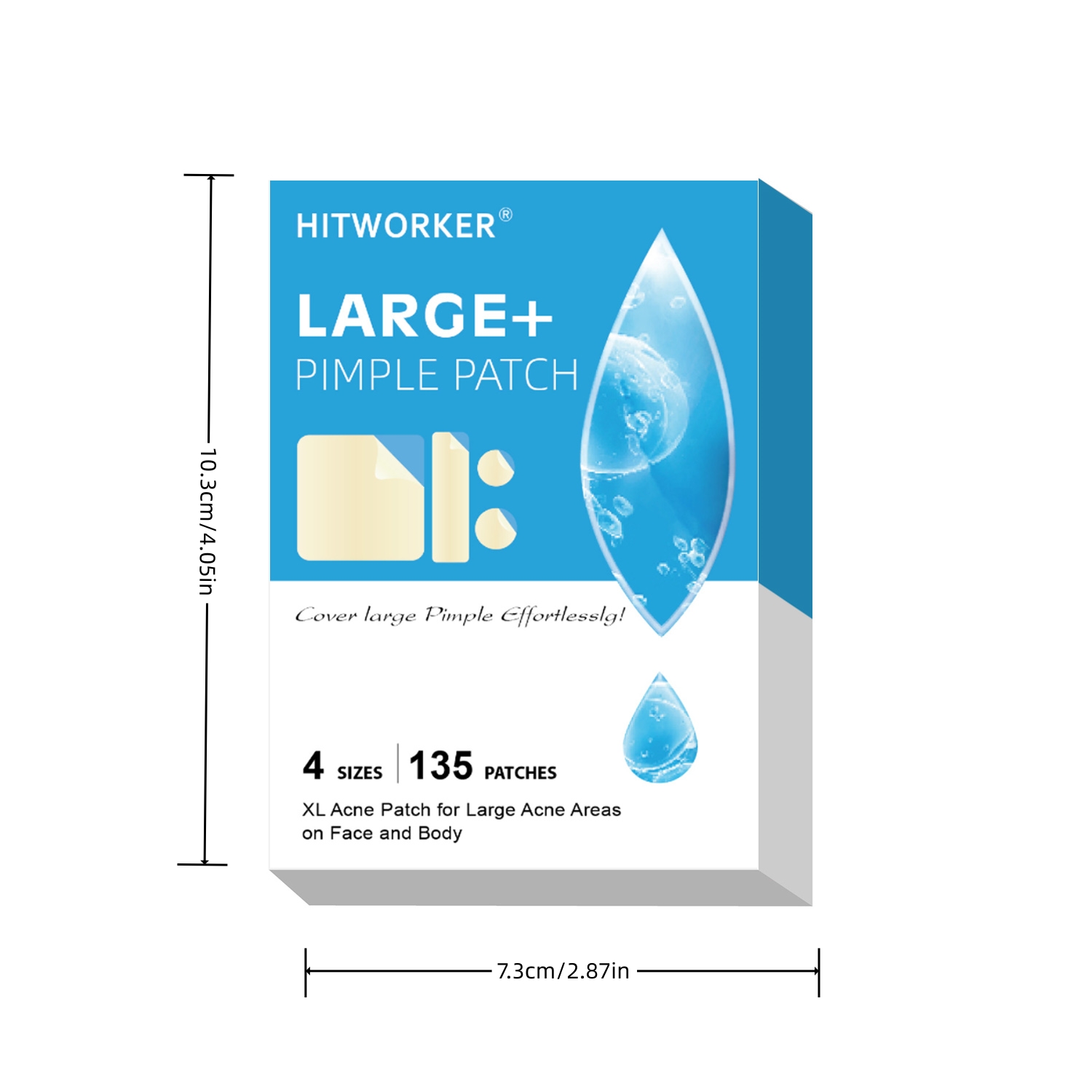 135 parches hidrocoloides para - Skincare Acne reseña y precio