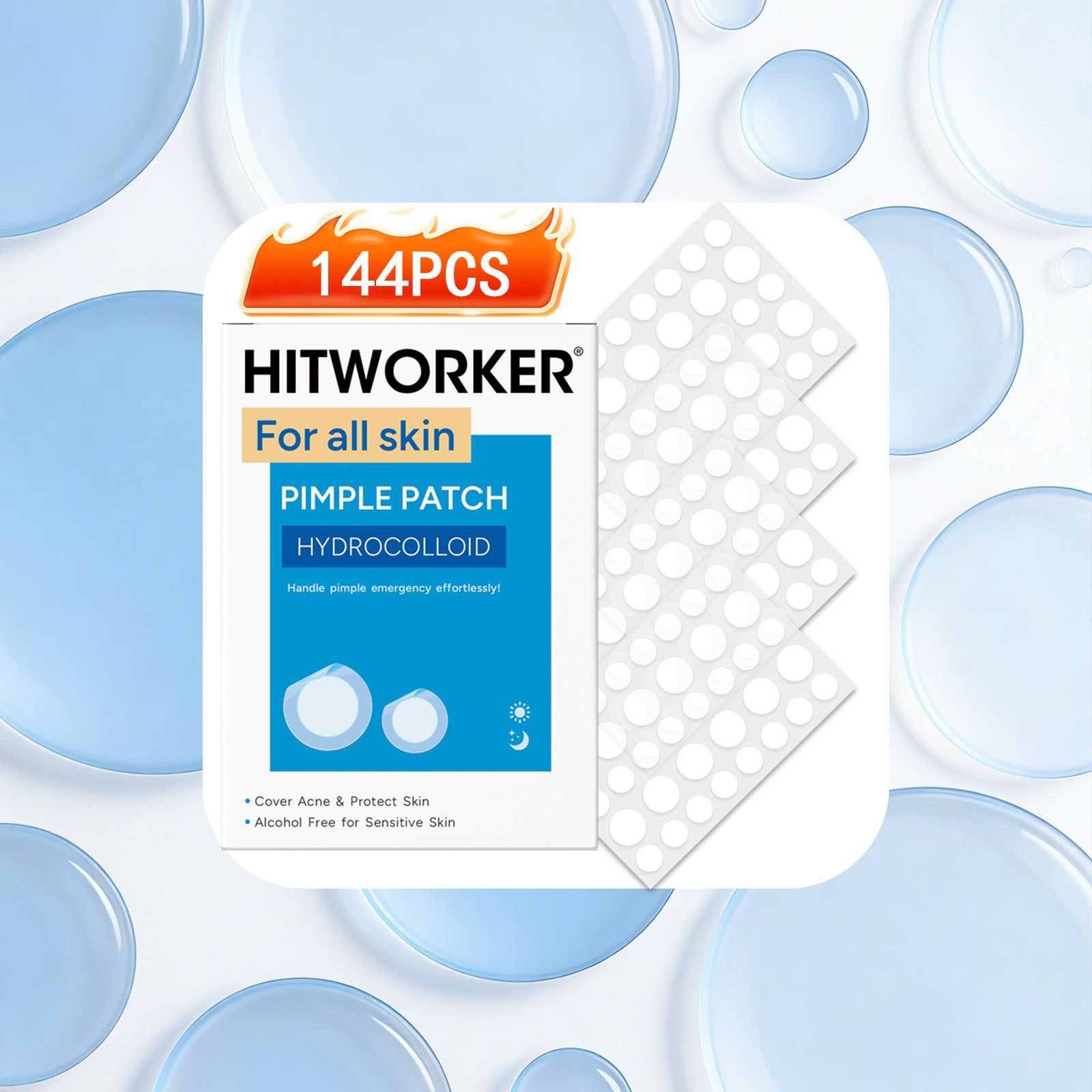 Parche hidrocoloide para el ac - Skincare Acne reseña y precio